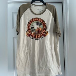 Disney Cruise Line Castaway Cay Surf Shack Men’s T-Shirt Size 2XL